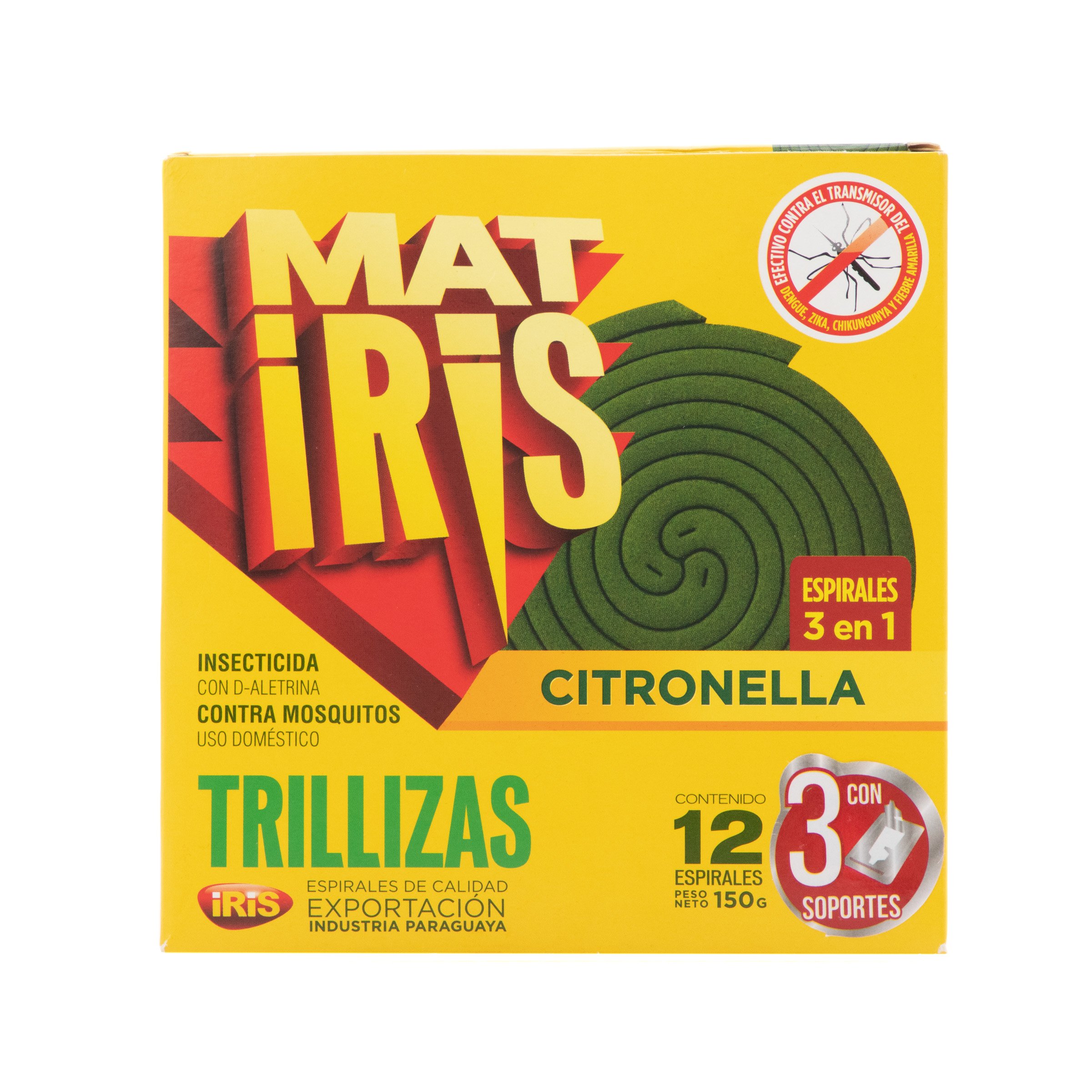 MATIRIS ESPIRAL TRILLIZAS X 12 CITR