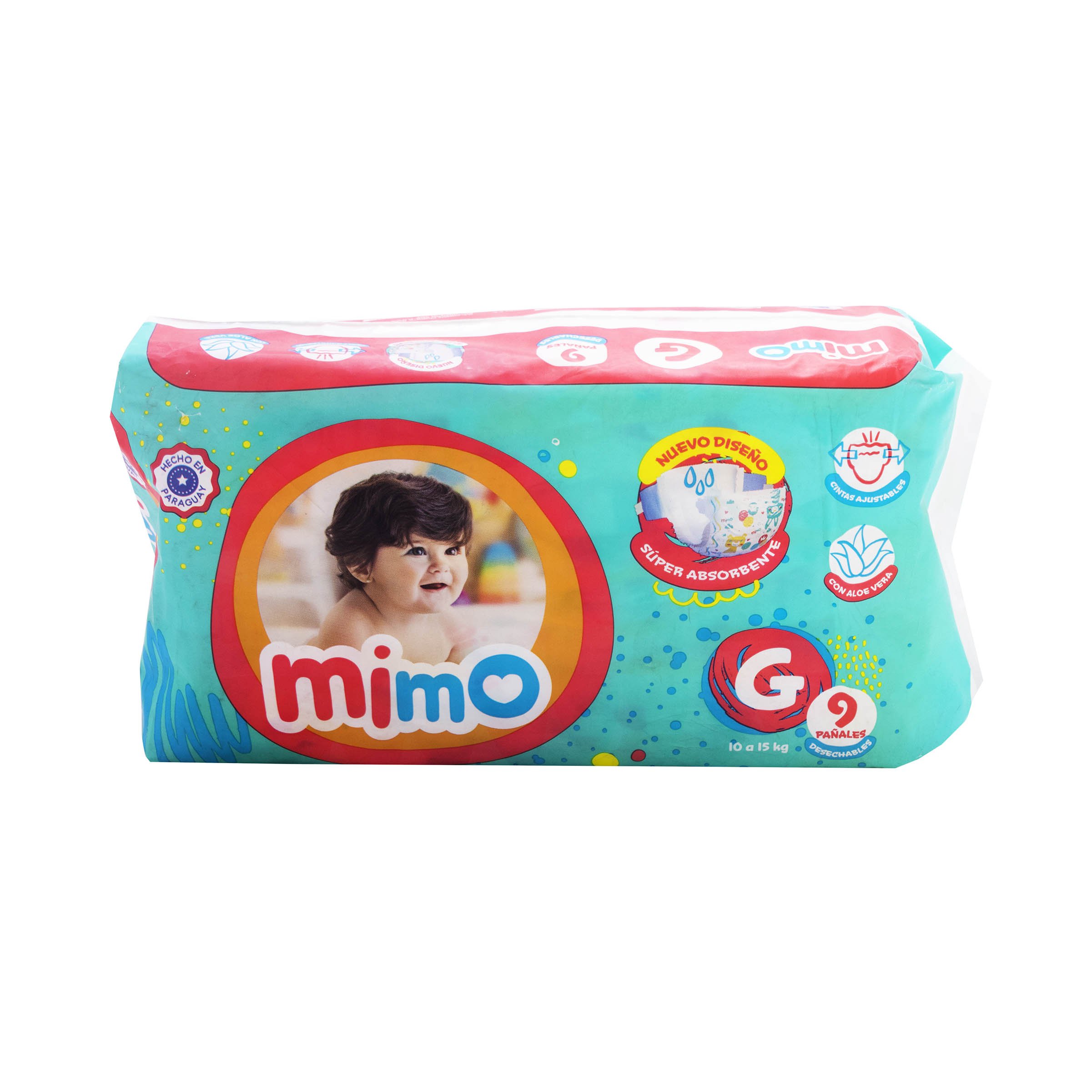 MIMO PAÑAL MEDIO G X 9 UNID