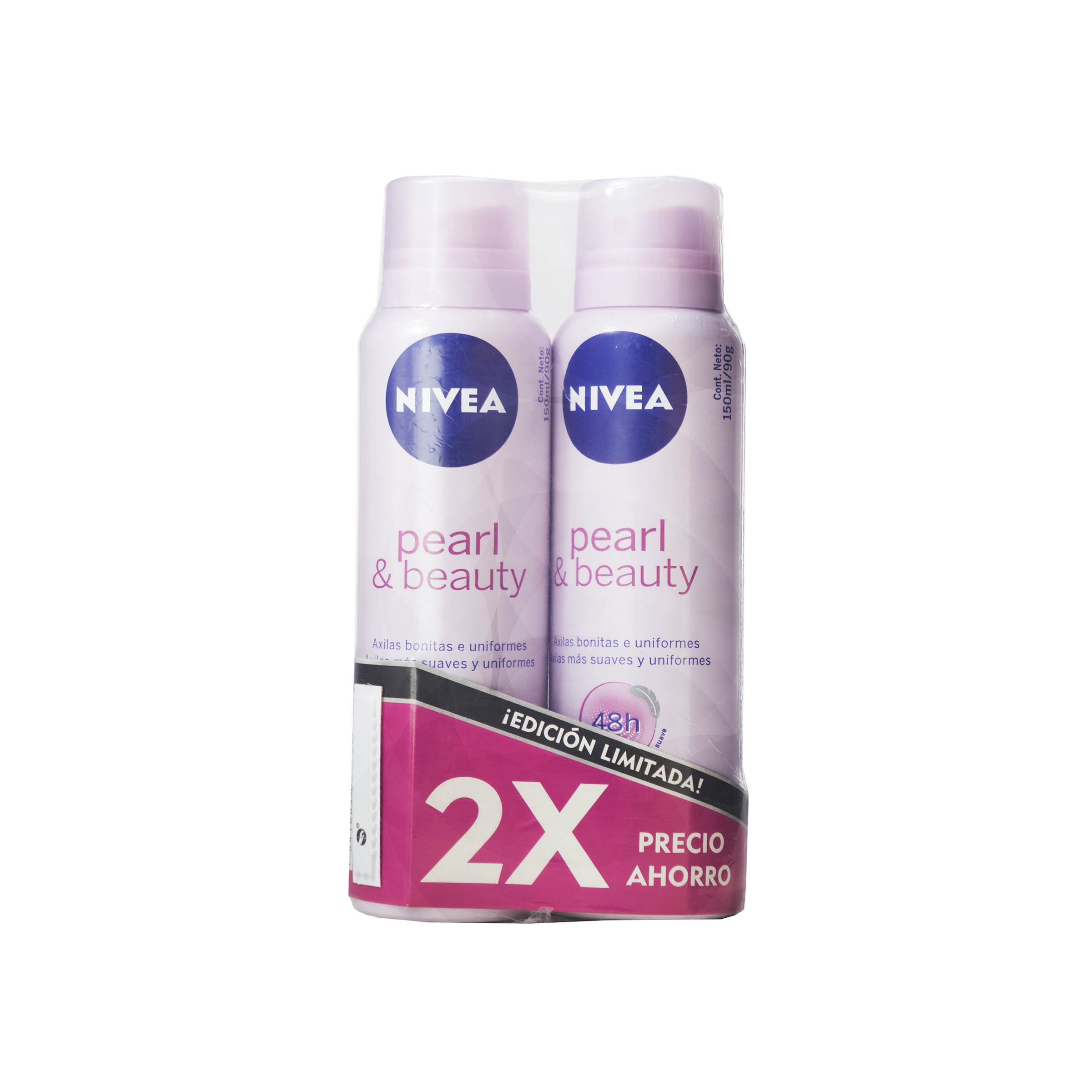 NIVEA DEO AER PACK PEARL AND BEUTY