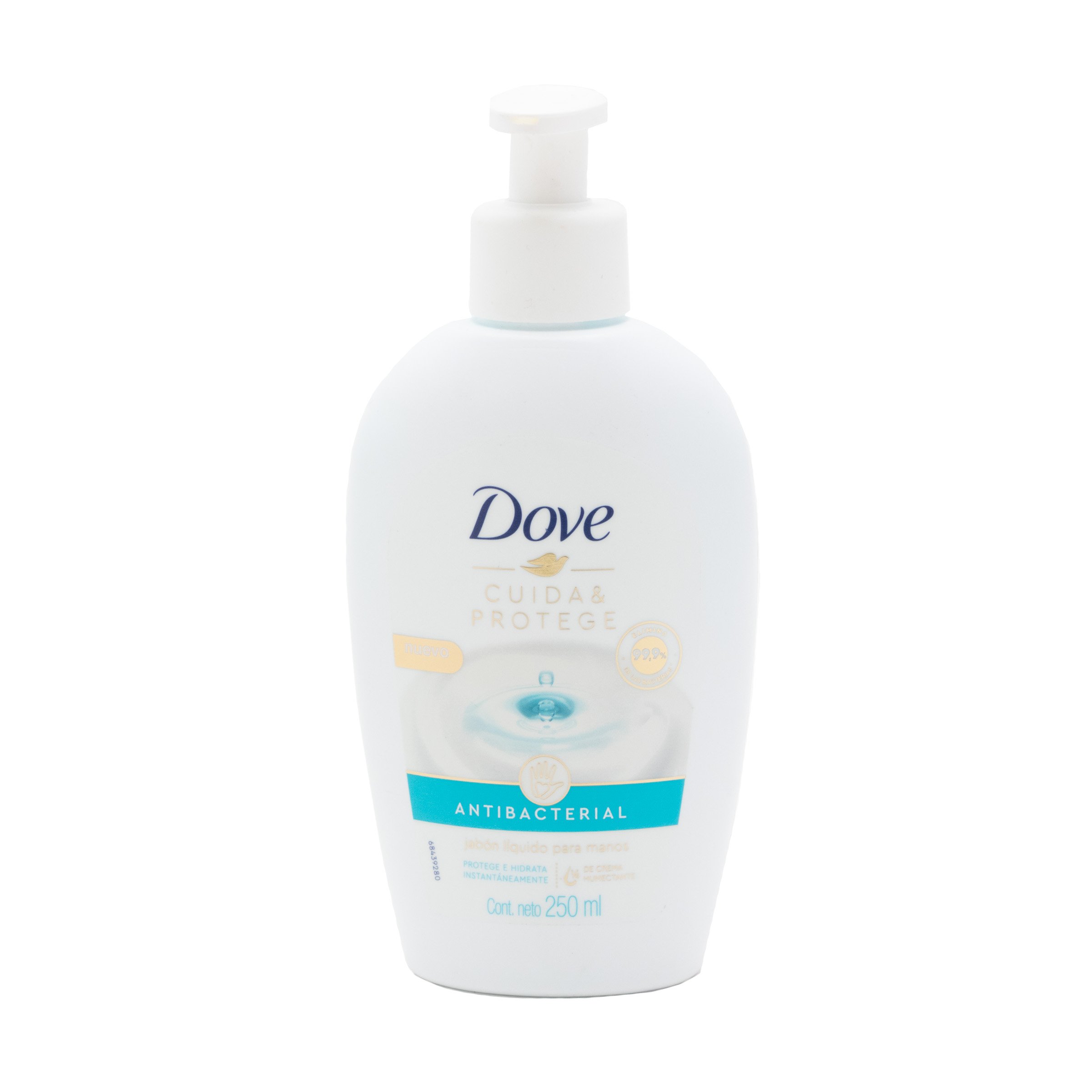 DOVE JABON LIQ 250 ML ANTIBACTERIAL