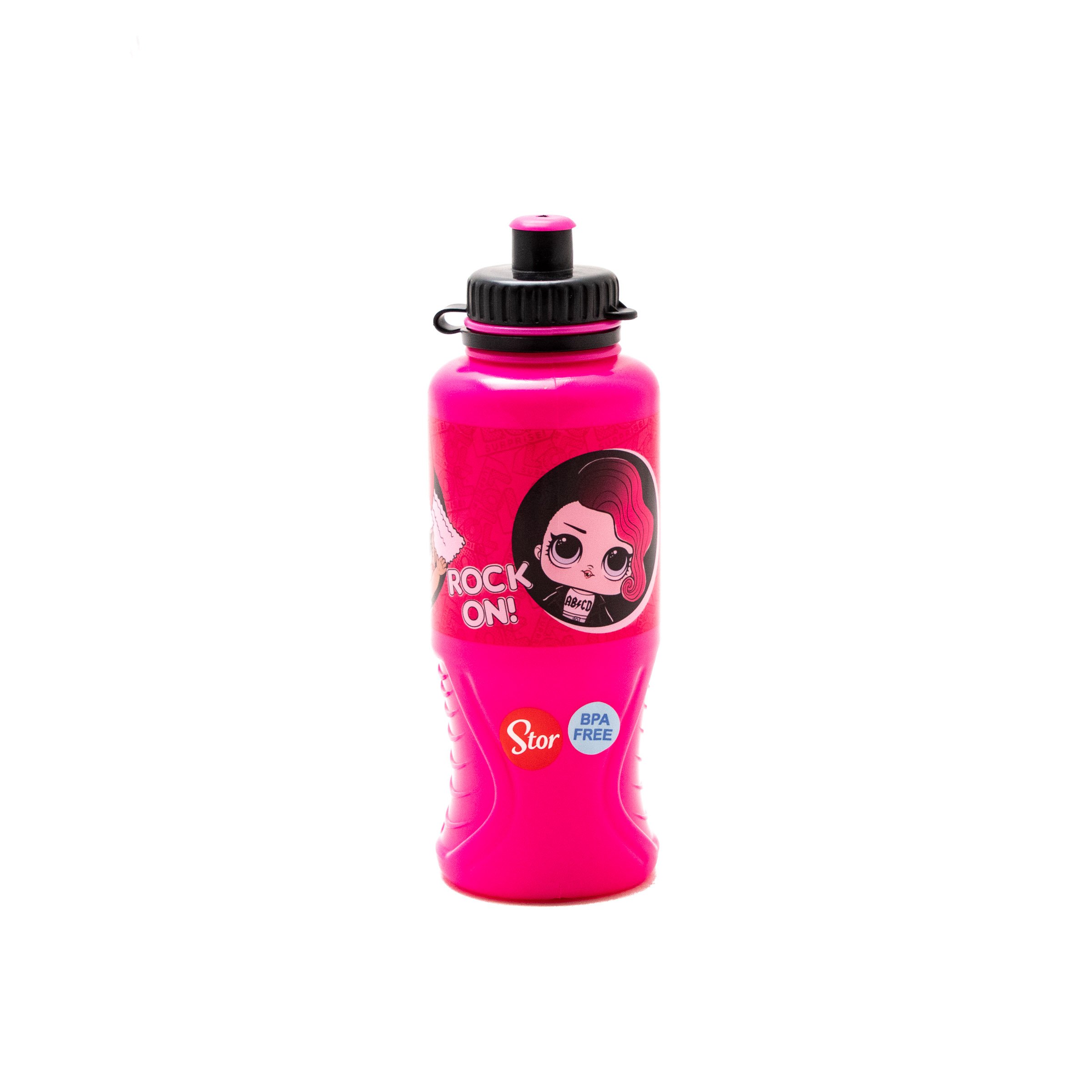Gourde Sport L.O.L. Surprise 400 Ml Rose - Sans BPA, Forme Ergonomique, Bouchon Anti-goutte - Pour Enfants