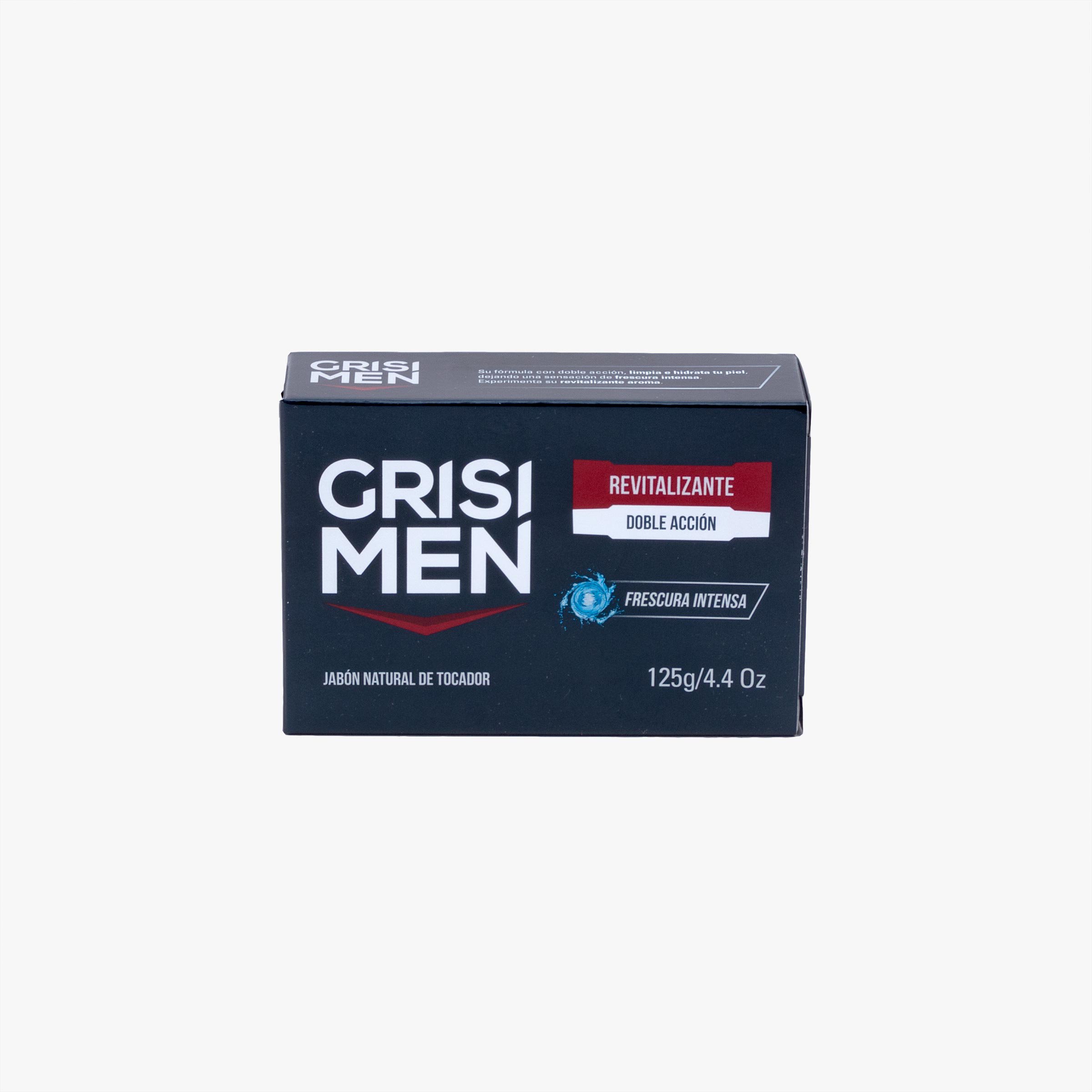 GRISI MEN JABON 125 GR REVITALIZ ##